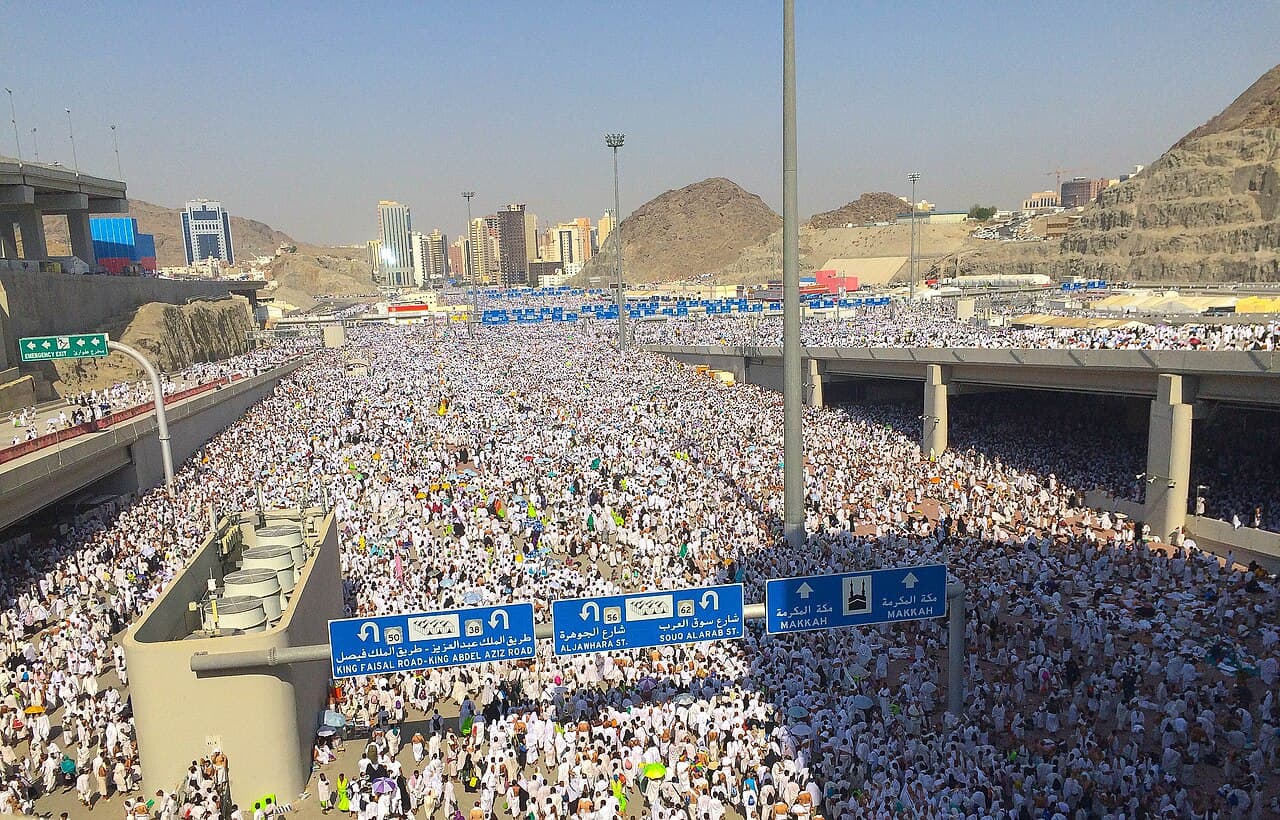 Photograph of Mina, Makkah